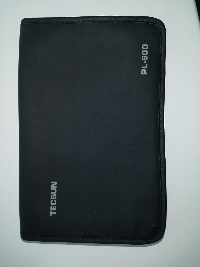 Leather case for TECSUN PL-600 (unused). - 7 EUR